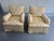 English Scalamadre "Millefiori" Floral Upholstered Rolled Arm Club Chairs - A Pair For Sale - Image 3 of 12