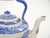 Oversized Italian Blue and White Porcelain Tea or Coffee Pot For Sale - Image 11 of 14