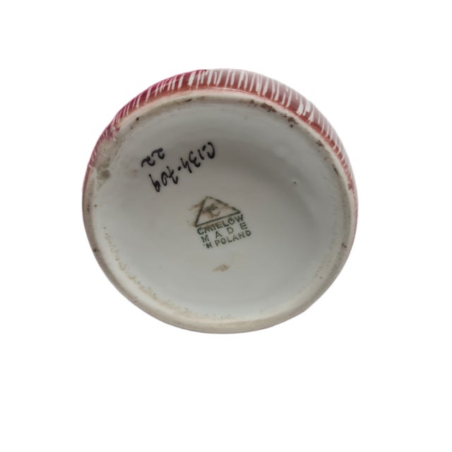 Ceramic Pop Art Vase from Ćmielów, Poland, 1960s For Sale - Image 7 of 16