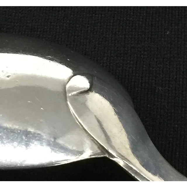 18th Century Dutch Haags Lofje Silver Spoons, The Hague, 1758, Set of 6 For Sale - Image 3 of 7