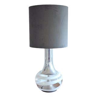 Large Glass Table Lamp from Doria Leuchten, 1970s For Sale