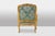 Louis XV Style Living Room with Gilded Wood Frames, 1880s, Set of 5 For Sale - Image 9 of 18