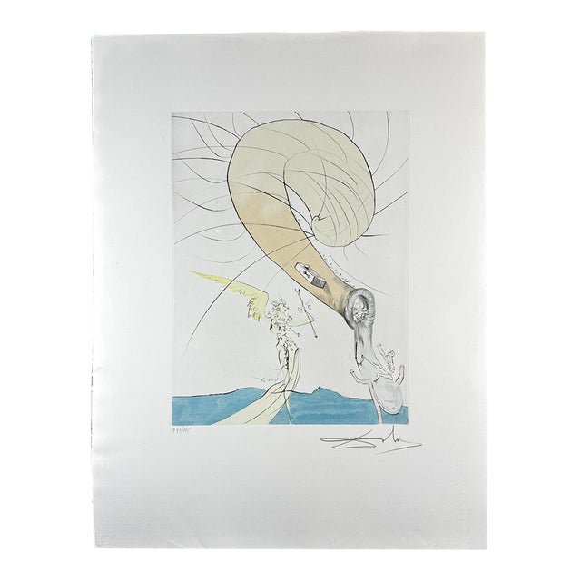 Salvador Dali After 50 Years of Surrealism Freud With Snail Head For Sale