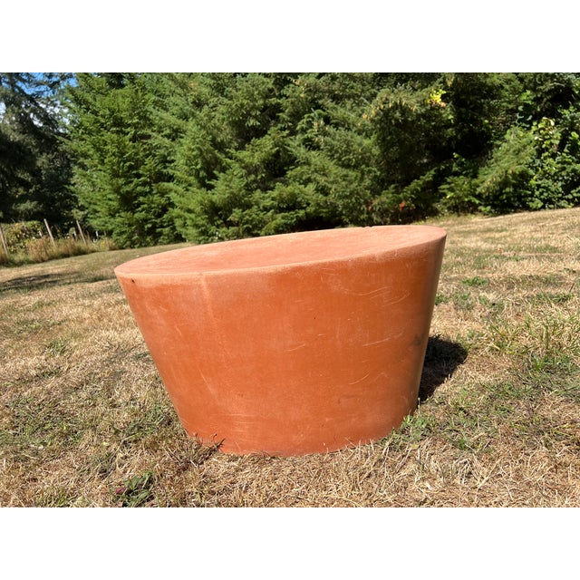 Stone 1990s Maya Linn Knoll Adult Stone Stool For Sale - Image 7 of 8
