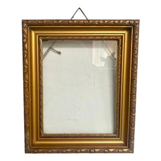 Bohemian Golden Frame, 1930s For Sale
