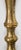 Mid 20th Century Vintage Anglo-Indian Engraved Brass Candlestick Table Lamp, Circa 1950 For Sale - Image 5 of 18