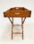 19th Century English Tiger Oak Butler's Tray Table For Sale - Image 9 of 13