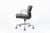 Herman Miller Eames for Herman Miller Gray Leather Office Chair 2000s For Sale - Image 4 of 13