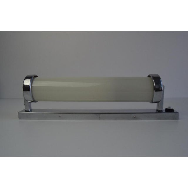 Bauhaus Chrome Wall Lamp, 1930s For Sale - Image 12 of 18