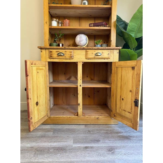 Large Farmhouse Pine Sideboard, 1920s For Sale - Image 10 of 16