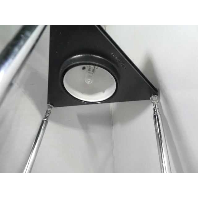 Metal Black Kandido Table Lamps by Ferdinand A. Porsche for Lucitalia - a Pair For Sale - Image 7 of 11