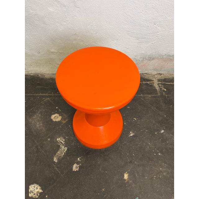 Mid-Century Modern Mid Century Danish Plastic Diabolo Stool For Sale - Image 3 of 4