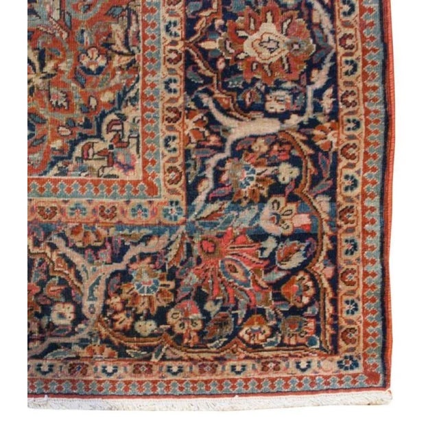 Traditional 19th Century Tabriz Rug For Sale - Image 3 of 6