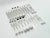48-piece stainless steel cutlery set, model Titan, designed by Helmut Alder and produced by Rosenthal in Germany. High-...