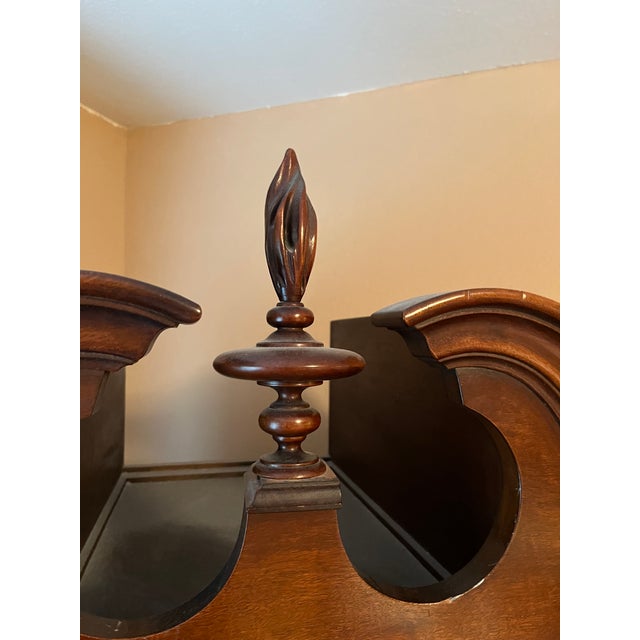 Traditional Highboy Hardwood Dresser - Early 20th Century (Mahogany) For Sale - Image 3 of 5