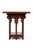 A remarkable 19th century english side table in the moorish taste in both red cedar wood and sycamore. This extraordinary...