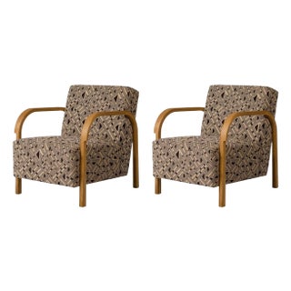 Set of Arch Jennifer Shorto / Kongaline & Seafoam Lounge Chairs by Mazo Design For Sale