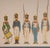 Vintage Napoleonic Military Costume Lithographs Collage Framed French Wall Art Set of 3 For Sale - Image 9 of 18