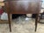 Vintage Sheraton Revival Kidney-Shaped Mahogany Desk With Satinwood Inlay For Sale In Miami - Image 6 of 6