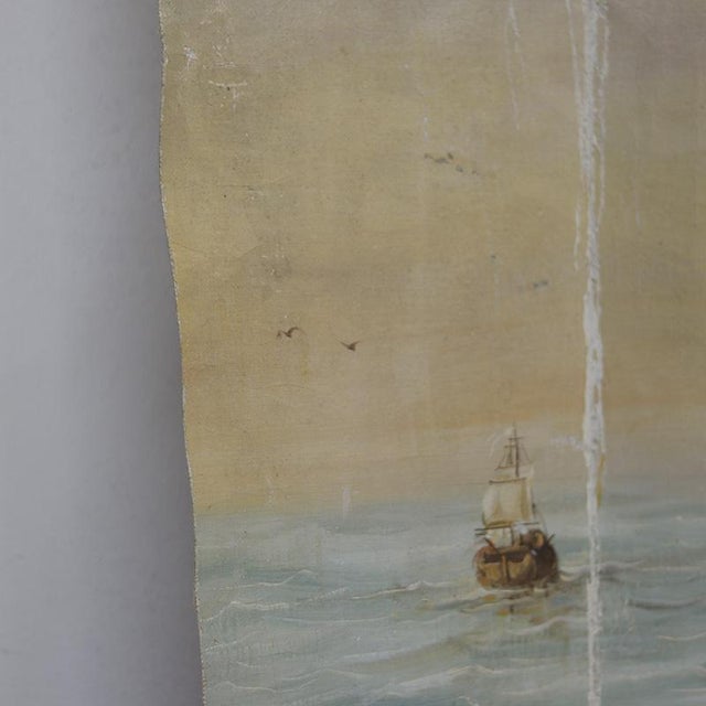 Monaco, 19th Century, Large Painting For Sale - Image 5 of 18