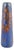 Tall European Blue and Orange Studio Ceramicist Vase, 1979 For Sale