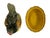 Green Antique French Desvres Majolica Hen on Nest Covered Dish Francis Masse For Sale - Image 8 of 11