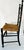 L. Hitchcock Rush Seat, Stenciled Ladder Back Dining Chair c.1980. For Sale - Image 10 of 12