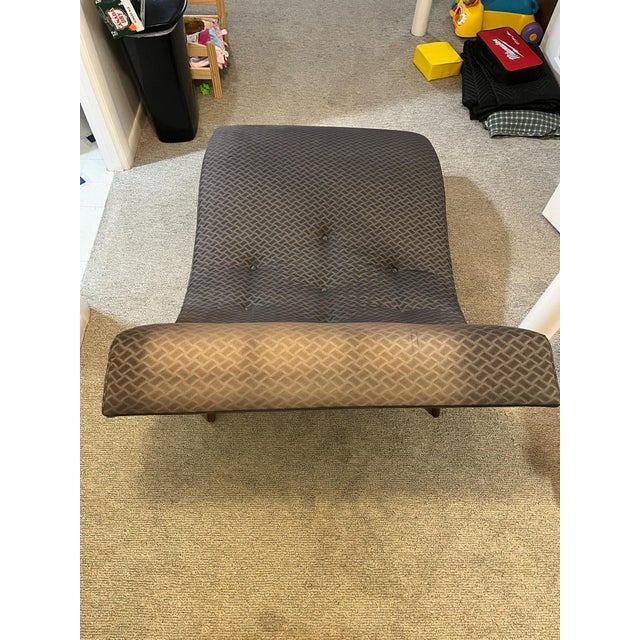 1960s 1960's Adrian Pearsall Style Wave Chaise Lounge Model 108-C | Mid-Century Modern For Sale - Image 5 of 14