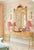 Vintage Carl Falkenstein Double Bubble Glass Pale Pink Hob Knob Painted Table Lamps Pink Pleated Shades- A Pair For Sale - Image 12 of 12