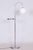 Bauhaus Floor Lamp in Steel and Milk Glass, Czechia, 1930s For Sale - Image 6 of 8