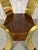 1980s Mastercraft Style Brass, Burl, & Smoked Glass Dining Table For Sale - Image 9 of 13