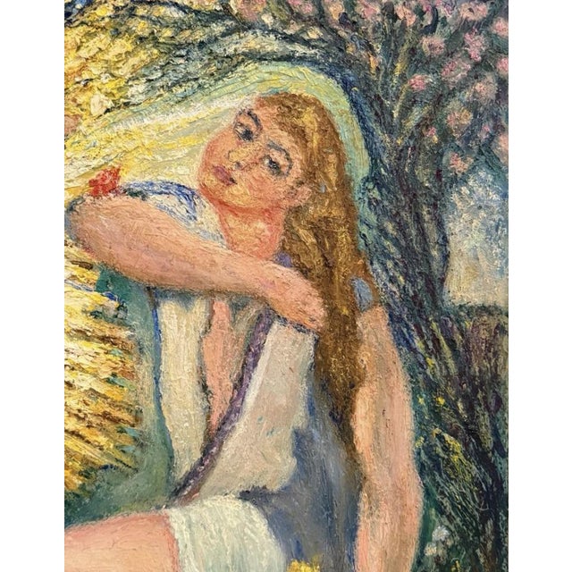 Gerhard Gyllenhammar, Composition with Nude, 1963, Oil Painting For Sale - Image 3 of 6