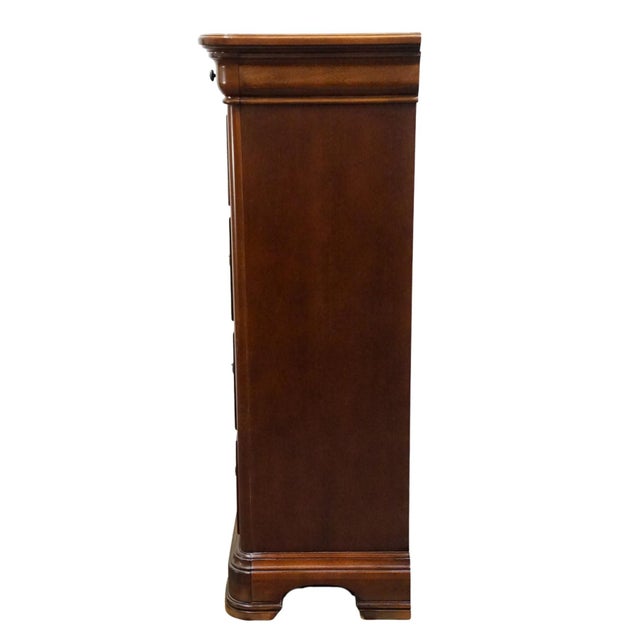 Legacy Furniture Solid Cherry Contemporary Traditional 42" Chest of Drawers 9180-2200 For Sale - Image 9 of 12