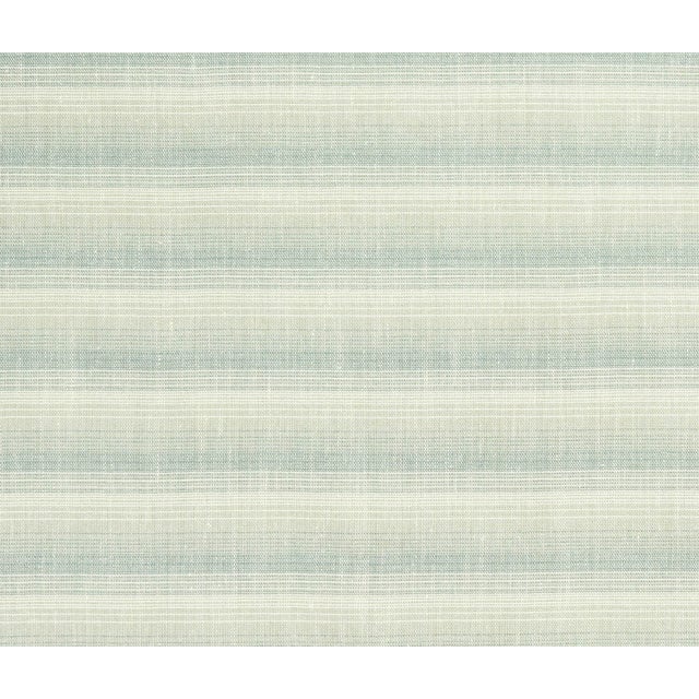 Horizon Ombre Stripe Pillow Cover in Lichen, 20x20 Pillow For Sale - Image 4 of 4