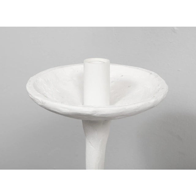 Bespoke Double-Arm Plaster Sconces - a Pair For Sale In New York - Image 6 of 11