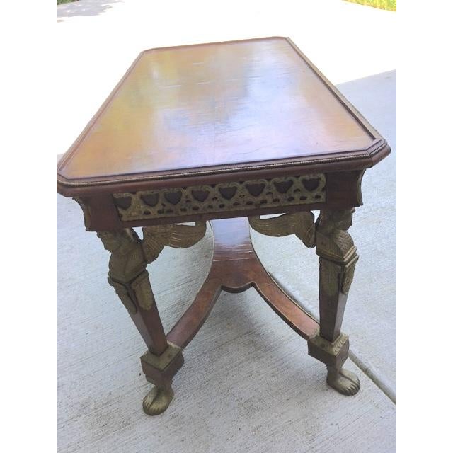 1920s Art Deco Egyptian Revival Cocktail Coffee Table For Sale - Image 11 of 16