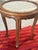 1990s 1990s French Carved Wood and Marble Top Round Side Table For Sale - Image 5 of 8