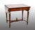 Brown Napoleon III Style Side Table or Writing Desk in Polychrome Wood with Gilded Bronze Accents, France, 19th Century For Sale - Image 8 of 8