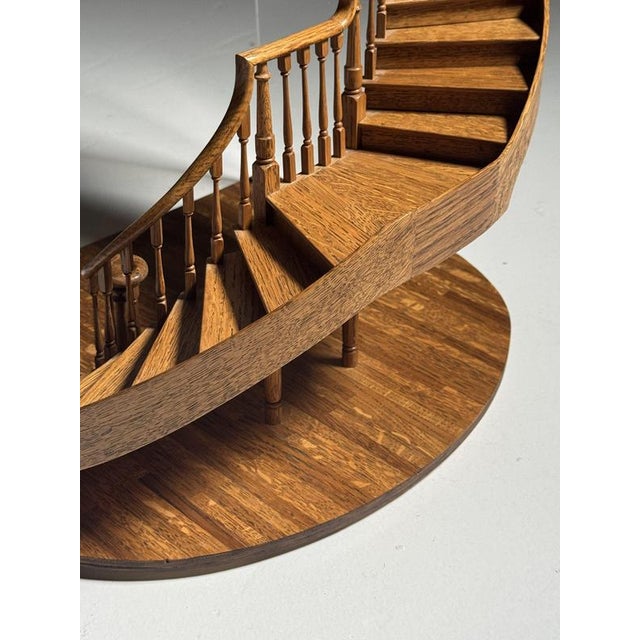 Architectural Staircase Model in Wood For Sale - Image 3 of 18