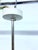 One modern chandelier from the 1960s/70s, 12 lights, E14 sockets, by Kaiserleuchten. White glass, cream-white painted...