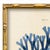 Various Artists Vintage Blue Seaweed Art Print Reproduction (3), Framed For Sale - Image 4 of 5