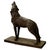 Unknown, Howling Wolf, 1970s, Cast Iron For Sale - Image 11 of 11