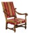 French Louis XIV Style 19th Century Reclining Armchair with Turned Base For Sale