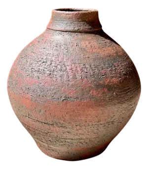 Large Bulbous Studio Ceramic Art Vase by Gerhard Liebenthron, West-Germany, 1974