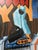 Jacob Lawrence Framed Exhibition Poster "Ironers" – Custom Pop-Art Orange Gallery Frame For Sale - Image 4 of 7