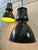 Industrial Industrial Enamel Ceiling Lamps, Set of 2 For Sale - Image 3 of 15