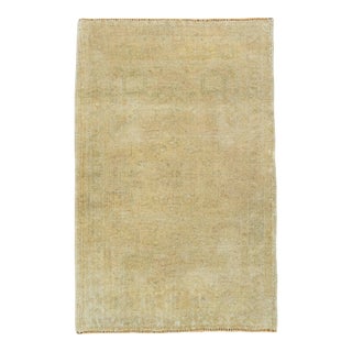 Turkish Mini Rug Oriental Hand Knotted Vintage Rug 2' x 3'1" #20746 For Sale