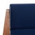 2020s Alda 4 Piece Living Set - Natural/Navy For Sale - Image 5 of 9