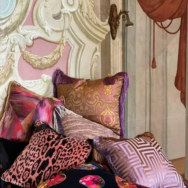 Contemporary Mimi Cushion Cover from Sohil Design For Sale - Image 3 of 7