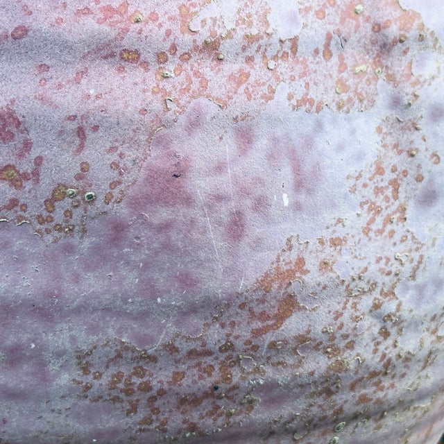 Vintage Foss Creek Pottery Variegated Salt Glaze Vase by Tony Evans For Sale - Image 11 of 11